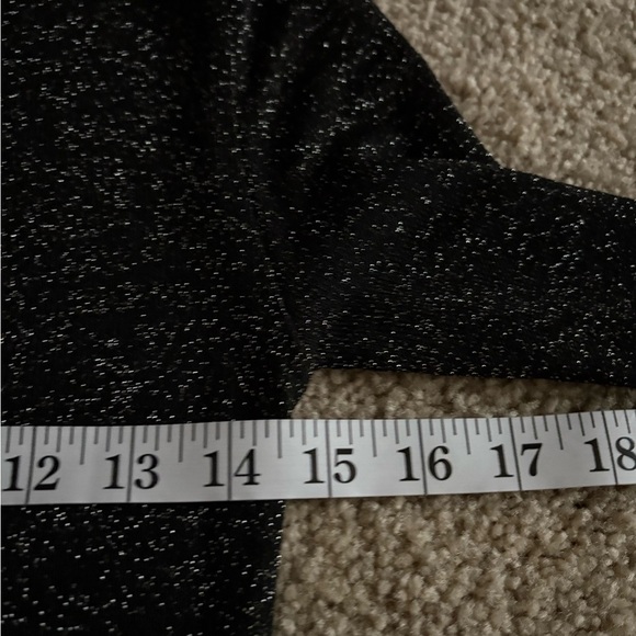 Joesph lurex knit black see through layer metallic long sleeve size small - Picture 12 of 16